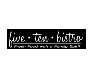 Five Ten Bistro—Fresh Food with a Family Spirit Logo