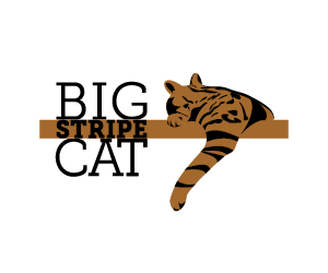 Big Stripe Cat Logo